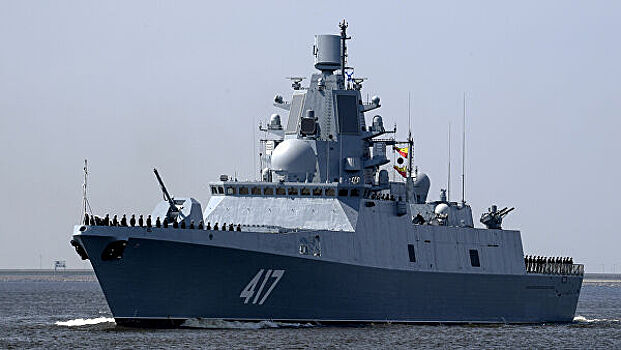 Фрегат «Адмирал Горшков» вышел в Белое море