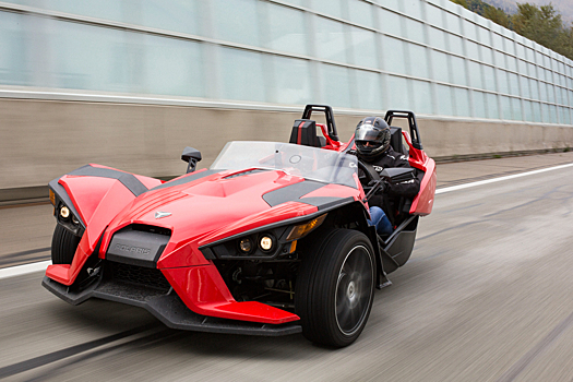 «Классная тачка, чувак»: Polaris Slingshot — автомобиль, мотоцикл, трайк?