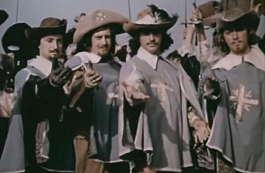 Фильм "Д'Артаньян и три мушкетера" отмечает очередной юбилей