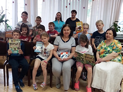 Библиотекари из Щукина рассказали детям о творчестве писательницы Веры Чаплиной