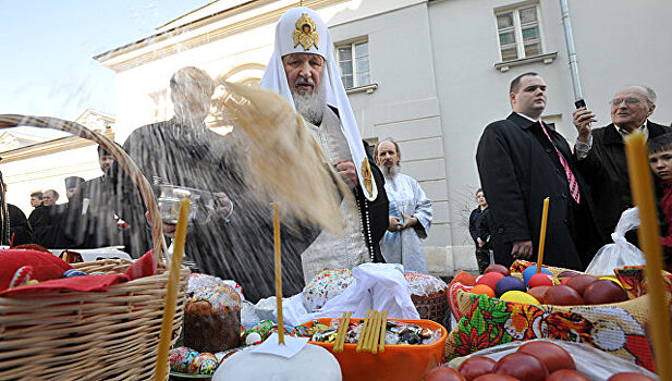 Патриарх освятит 10 тысяч яиц в гигантской пасхальной "Корзине доброты"