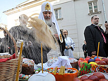 Патриарх освятит 10 тысяч яиц в гигантской пасхальной "Корзине доброты"