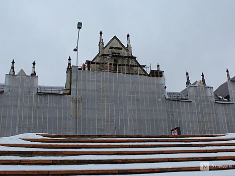 Работы по усилению стен начались в здании нижегородской фабрики «Маяк»