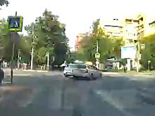 В центре Рязани произошла авария с участием двух легковушек