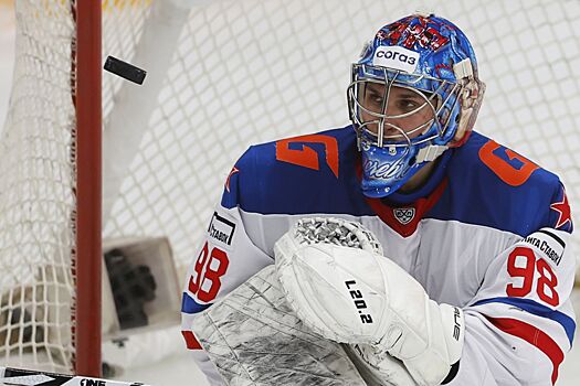 Серебряков назвал тройку лучших вратарей сезона КХЛ, включив туда себя