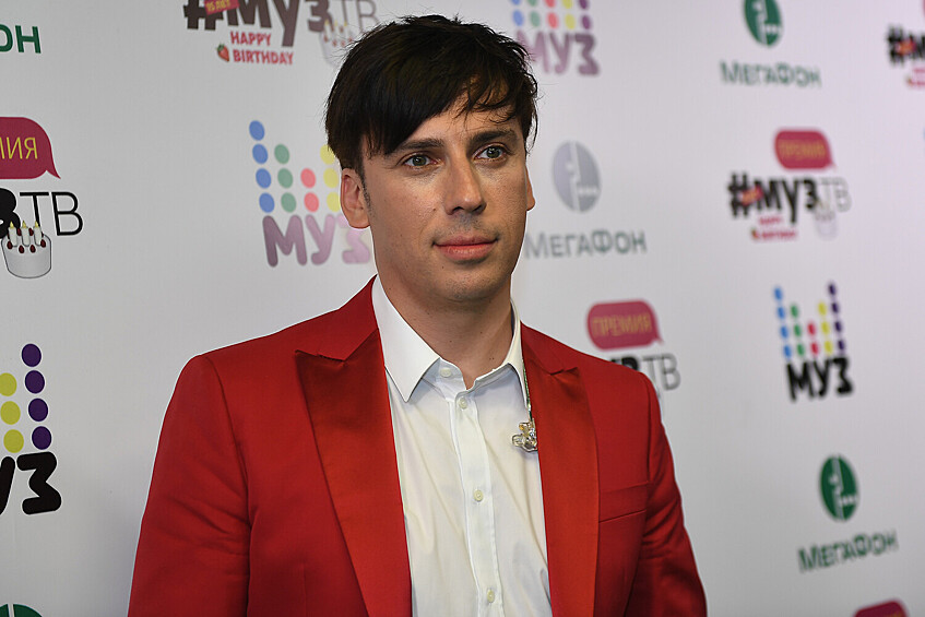 Максим Галкин на XV юбилейной национальной телевизионной премии в области популярной музыки «МУЗ-ТВ 2017» в СК «Олимпийский» в Москве, 2017 год