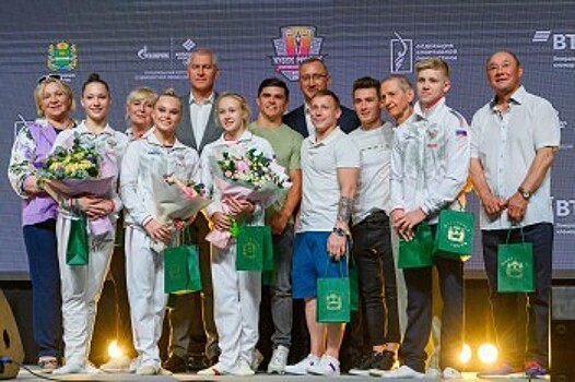 В Калуге наградили победителей в многоборье на Кубке России по спортивной гимнастике