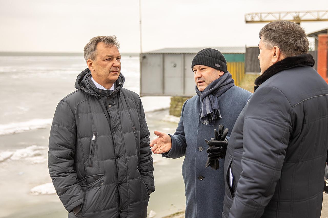 Первый вице-спикер Совета Федерации Андрей Яцкин посетил с рабочим визитом Таганрог