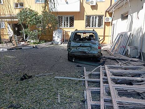 В Шебекинском округе дрон атаковал легковой автомобиль, два человека ранены