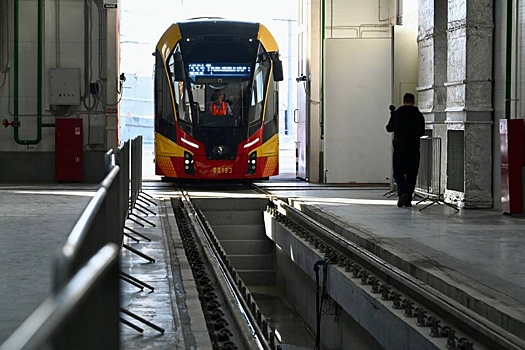 На Урале испытали первый междугородний беспилотный трамвай