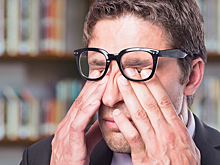 Ухудшение зрения может быть индикатором эмоционального выгорания