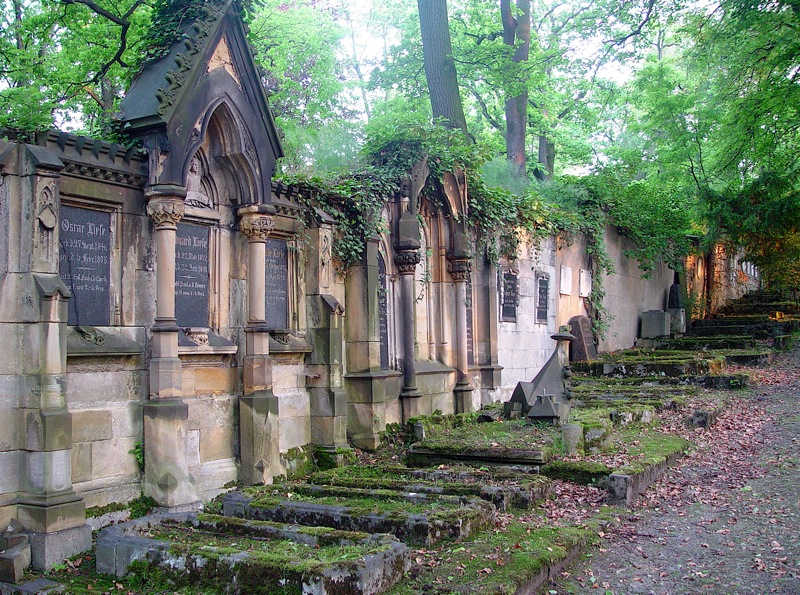 Историческое кладбище в Веймаре, Веймар, Германия