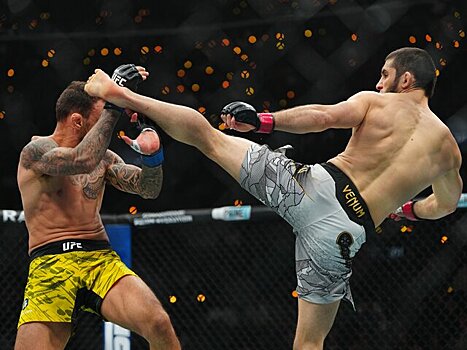 Ислам Махачев четвертый раз защитил титул UFC в легком весе