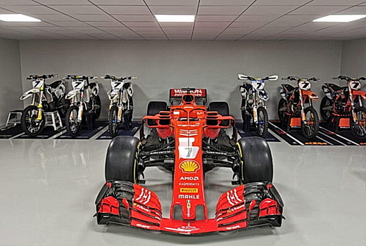 Ferrari подарила Кими Райкконену болид Формулы-1