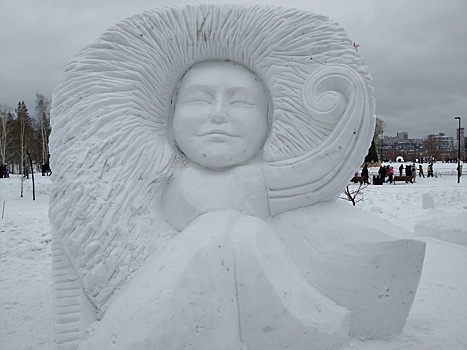 В новосибирском парке «Арена» восстановят пострадавшие снежные скульптуры