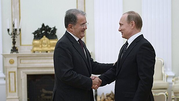 Путин встретился с бывшим премьером Италии