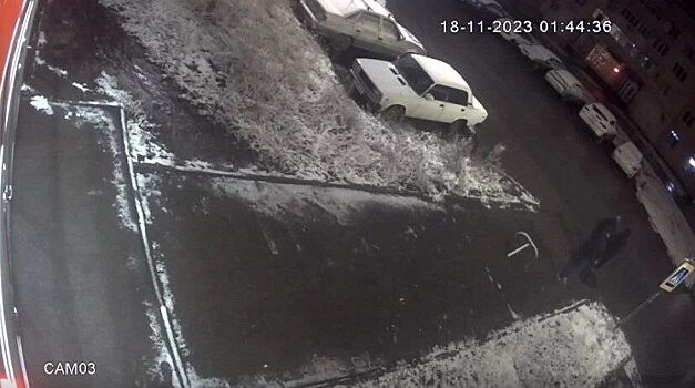 В Саратове камера наблюдения сняла автоворов