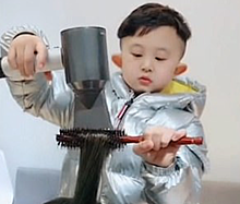6-летний парикмахер из Китая стал звездой Сети