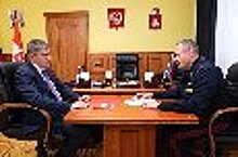 Начальник ГУФСИН России по Пермскому краю провел рабочую встречу с губернатором региона