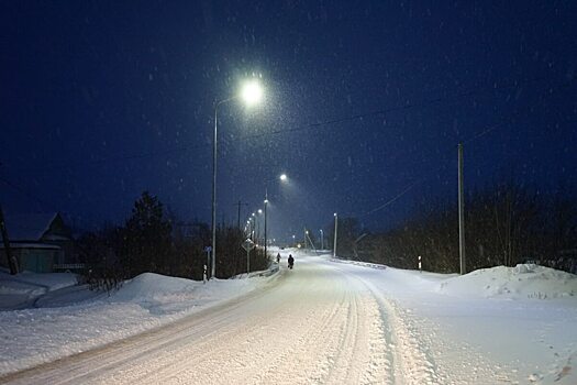 В двух селах Саратовской области заработало уличное освещение