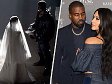 Канье Уэст показал финал последней презентации "Donda" с Ким Кардашьян