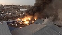 В МЧС рассказали о пожаре на складе в Волгограде