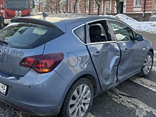 В аварии двух иномарок пострадал подросток-пешеход