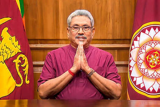 В парламент Шри-Ланки до сих пор не поступило заявление президента об отставке