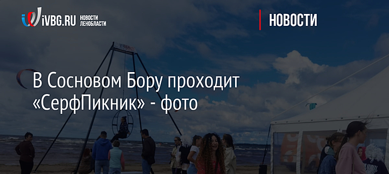 В Сосновом Бору проходит «СерфПикник» - фото