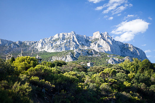Со скалы в Крыму сорвался турист