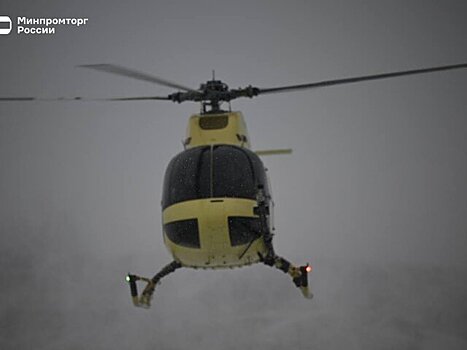 Вертолет Ми-34М1 с российским двигателем совершил первый испытательный полет