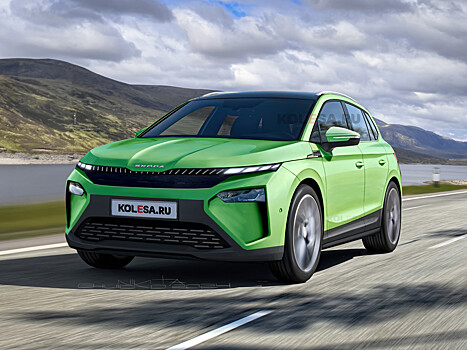 Кроссовер Skoda Elroq: новые изображения