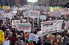 Организаторы насчитали 60 тысяч участников на митинге против сноса пятиэтаж