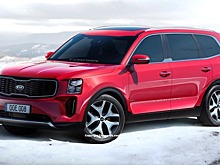 Кроссовер KIA Telluride: первые изображения