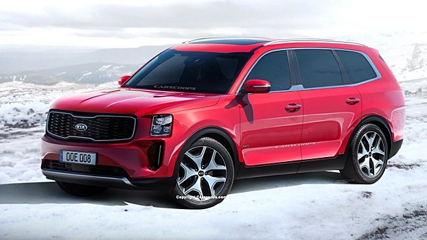 Кроссовер KIA Telluride: первые изображения