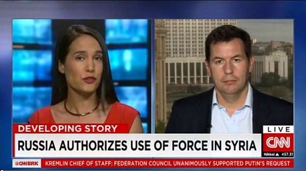 Россия нанесла первый авиаудар в Сирии