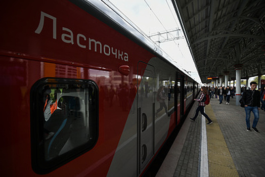 Новый поезд «Ласточка» с дополнительными ручками-держателями планируют запустить на МЦК в июле