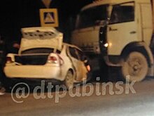 В ДТП в Абинском районе столкнулись 4 автомобиля
