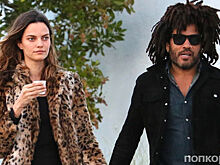 53-летний Ленни Кравиц закрутил роман с моделью Victoria's Secret, которая моложе его на 23 года