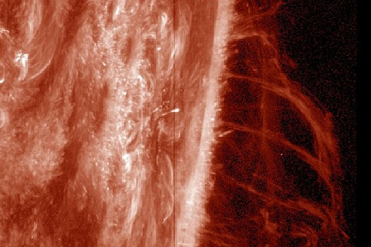 Телескоп NASA сфотографировал нити короны Солнца