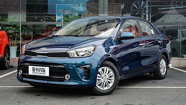 Седан на платформе Kia Rio за 490 тысяч рублей выведен на мировой авторынок