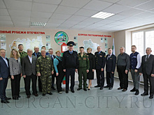Военком открыл центр для патриотов на курганской «Рублевке»