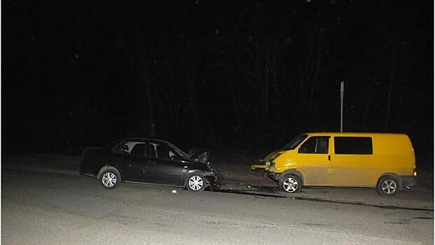 В Сунском районе столкнулись «Фольксваген» и «Датсун»