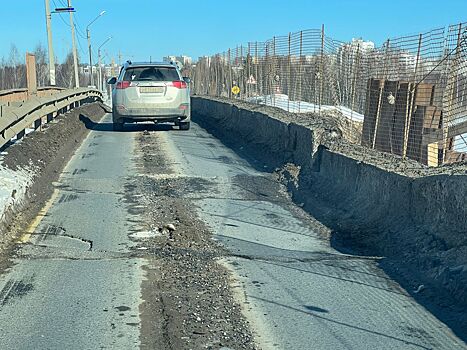“Скоро рухнет”: костромичи бьют тревогу из-за просадки путепровода