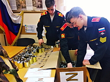 Воспитанники ЕкСВУ приняли участие в патриотической акции «Мы вместе»