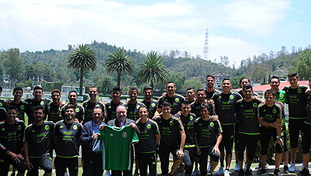 Сборная Мексики прибыла в Казань