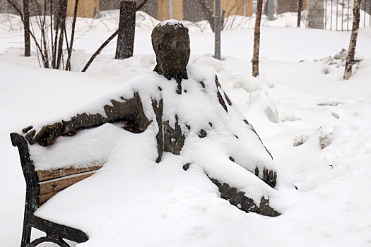 Высота снежного покрова в Москве стала самой большой за время метеонаблюдений