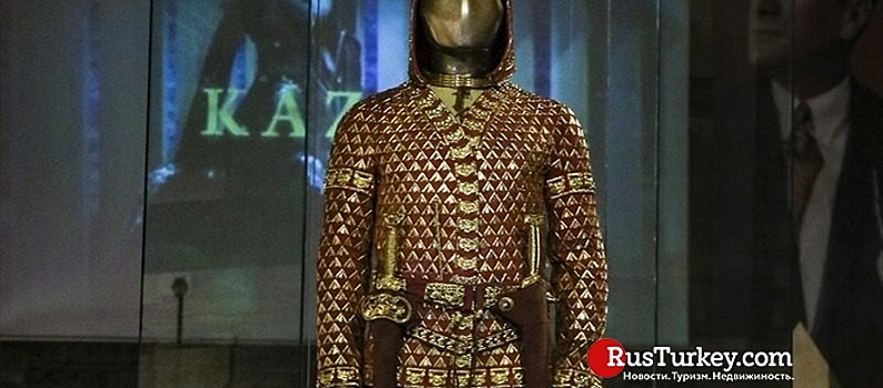 В музее Анкары выставлен казахский "Человек в золотой броне"