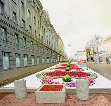 В центре Курска появятся декоративные кустарники