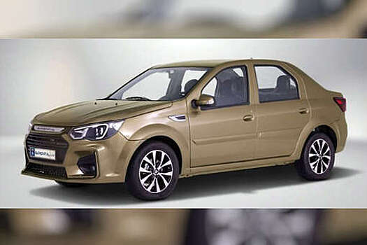 В Иране начали выпуск первого Renault Logan с агрессивным дизайном